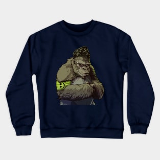 Elvis gorilla Crewneck Sweatshirt